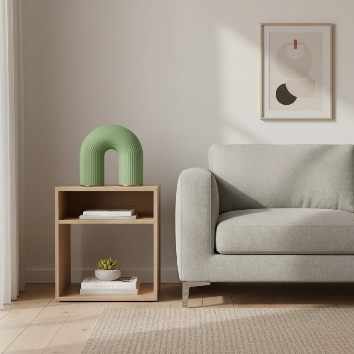 Portable Table Lamp Green
