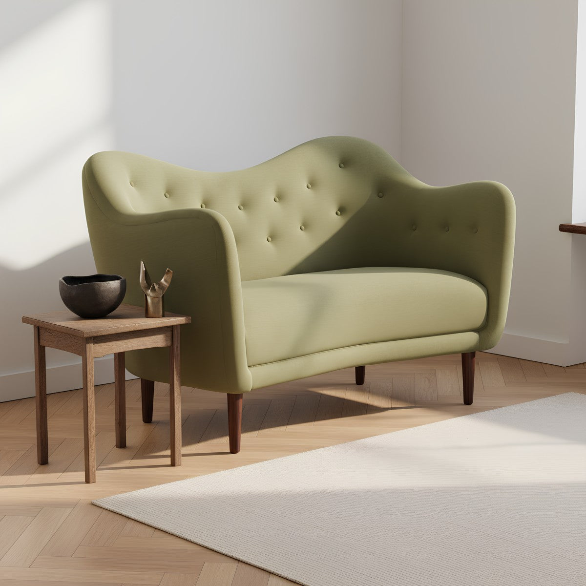 Boucle sofa
