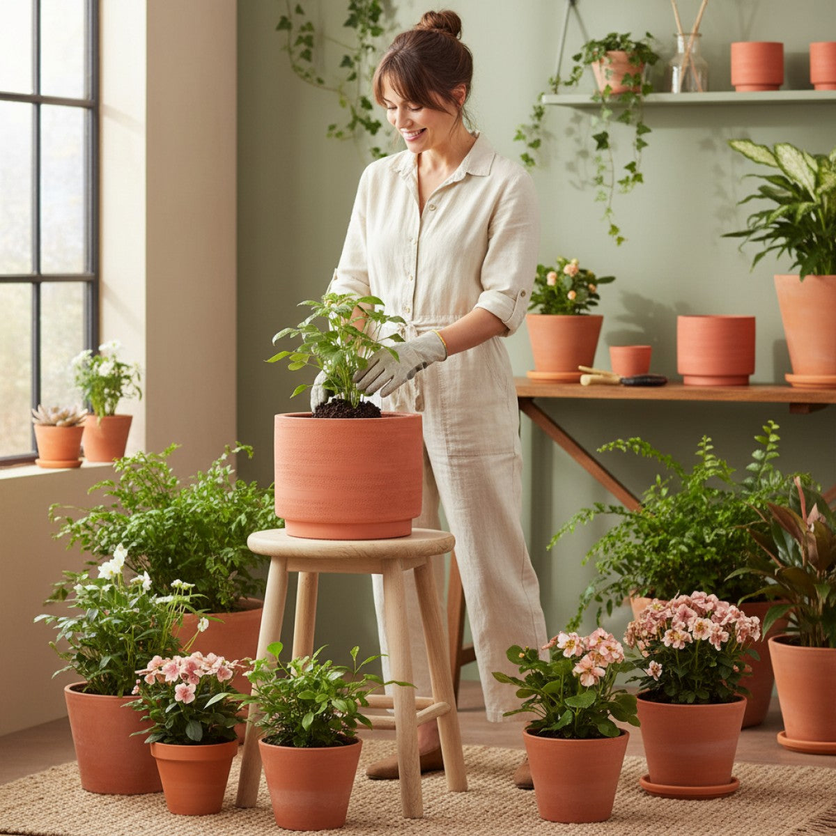 Cylinder Pot