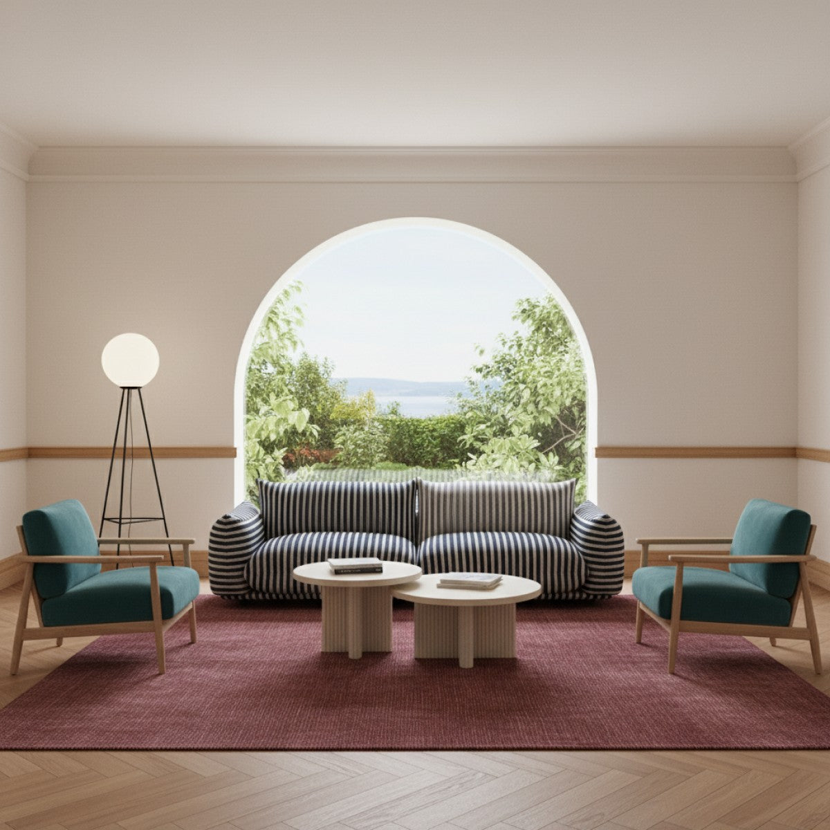 Capsule 3-Seater Sofa